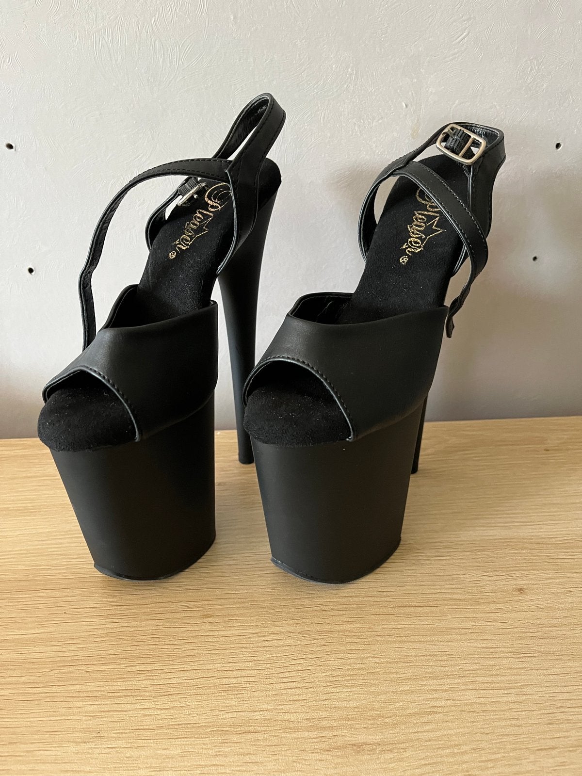 Pleaser paaldans schoenen, mat zwart, maat 5 (35), Ophalen, Nieuw, Schoenen