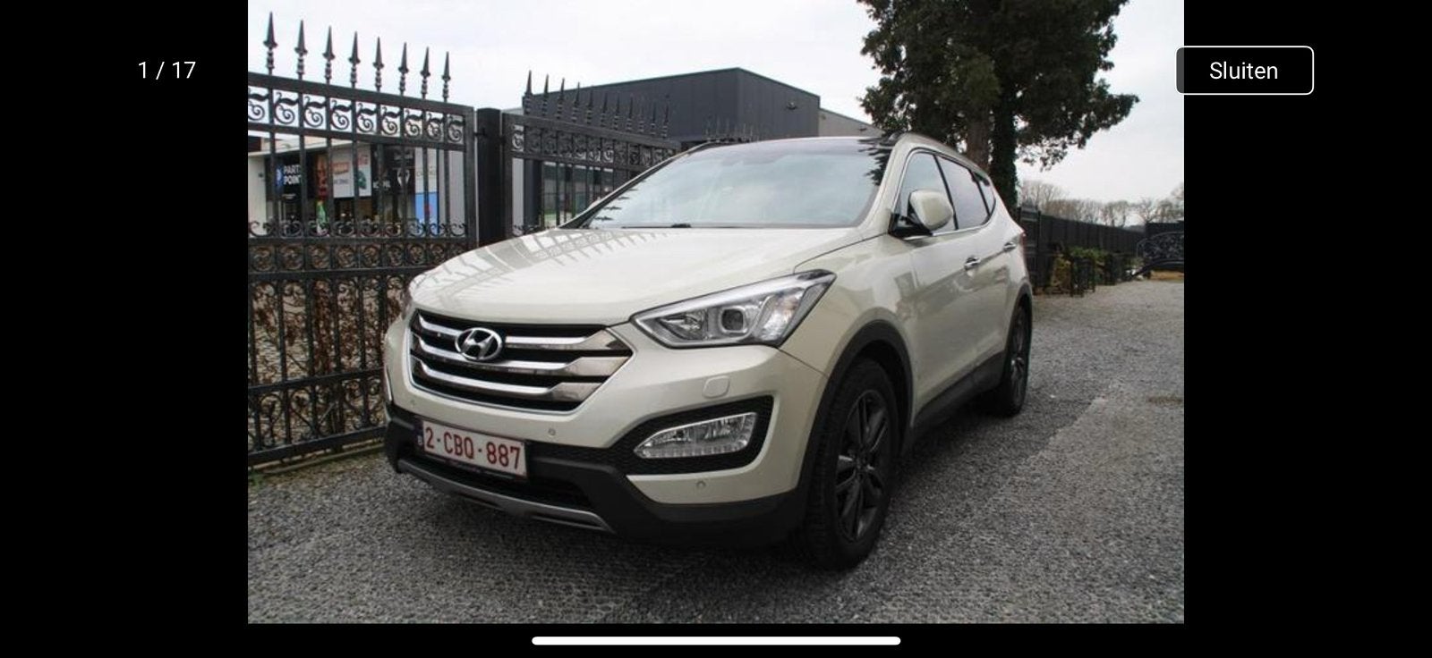 Hyundai Sante Fe 2.2Crdi 4W 5personen 2016 automaat, Autos, Cuir, Euro 6, Carnet d'entretien, 5 portes