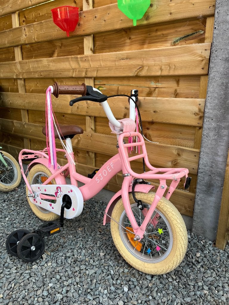 Kinderfiets, Ophalen, Terugtraprem, 14 inch of minder, Handrem