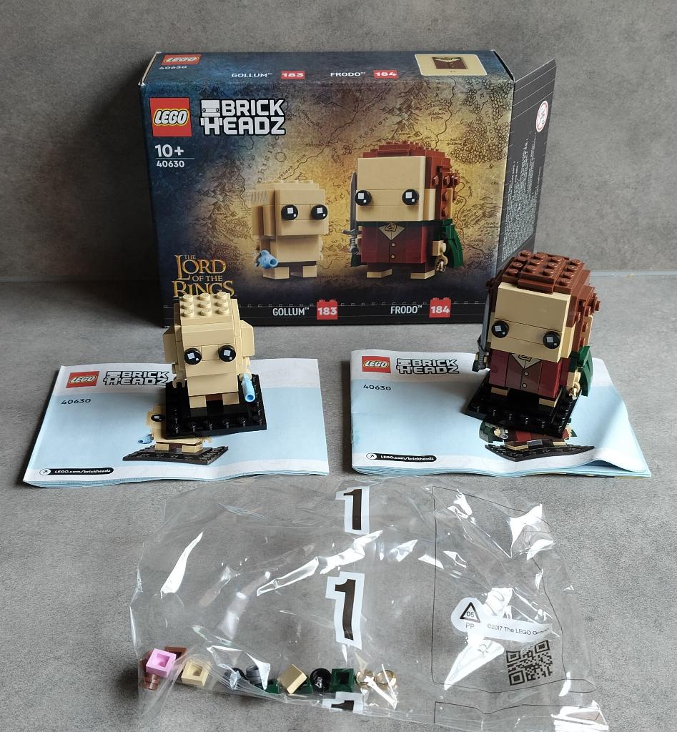 lego brickheadz lord of the rings volledige collectie, BrickHeadz, Lego, Ophalen of Verzenden, Zo goed als nieuw