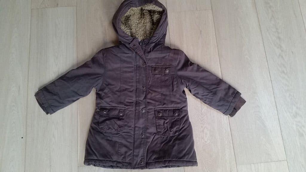 Winterjas (maat 94 = 2/3j), Enlèvement ou Envoi, Utilisé, Fille, Manteau