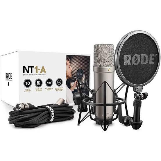 Rode NT1 5e generatie zilveren condensatormicrofoon, Muziek en Instrumenten, Microfoons, Zo goed als nieuw, Ophalen