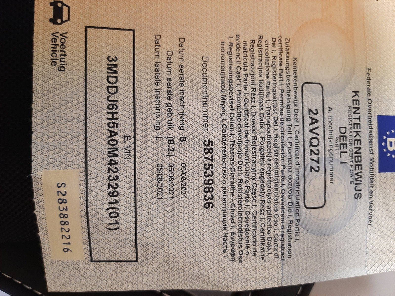 Mazda 2 benzinemotor, Ophalen