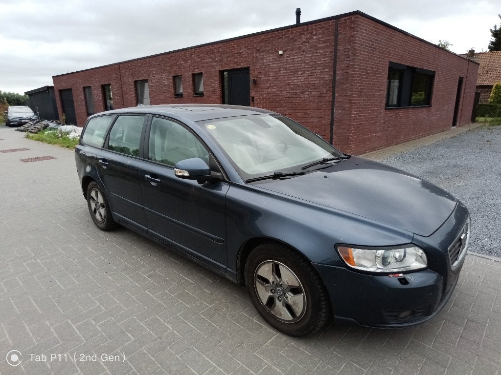 Volvo V50 bwj2009, Autos, Volvo, Cuir, Euro 5, Achat, Beige