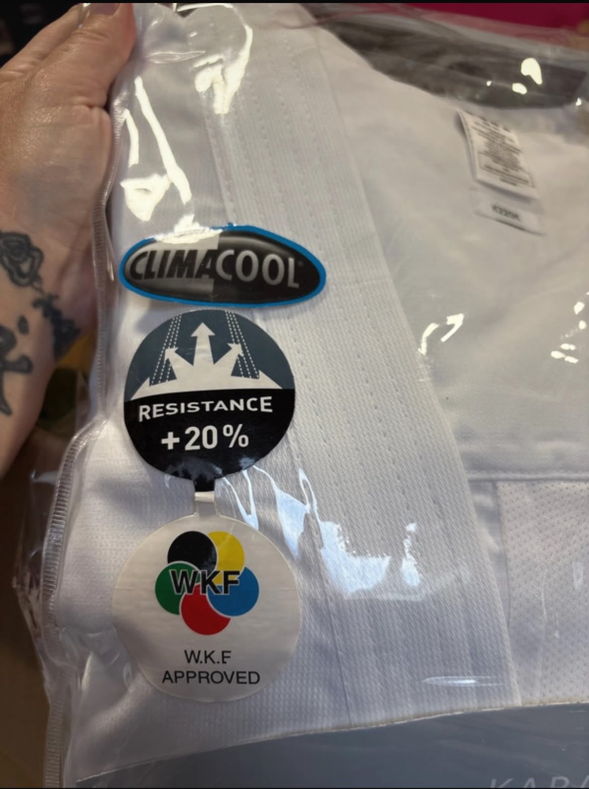 Karate pak kumite, Dieren en Toebehoren, Ophalen of Verzenden, Zo goed als nieuw