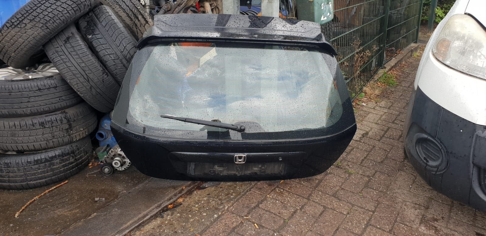 HONDA CIVIC  HB  ACHTERKLEP +SPOILER BJ 2001, Auto-onderdelen, Gebruikt, -, Ophalen of Verzenden, Achter