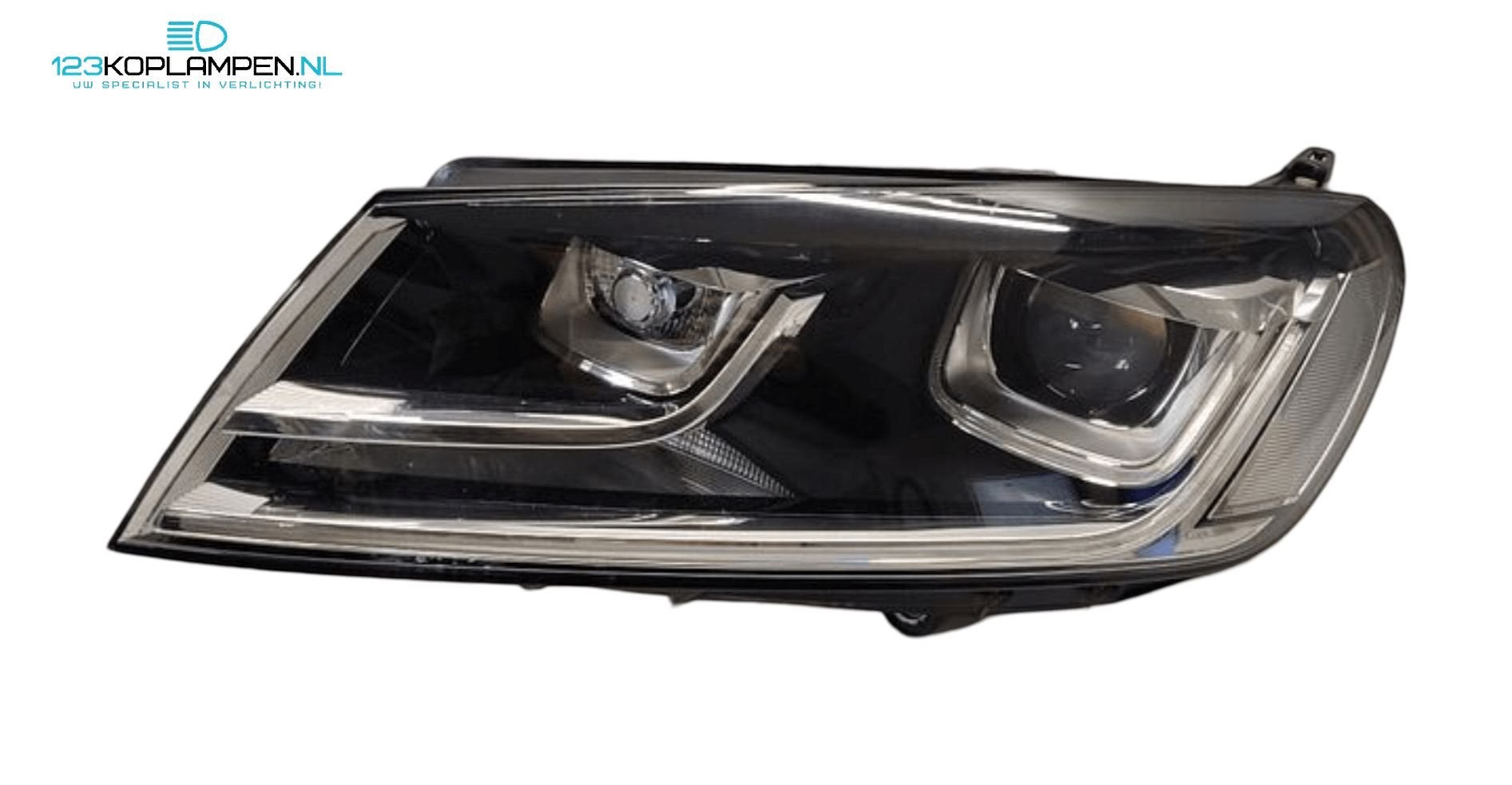 VW Volkswagen Touareg Facelift 7P Xenon Led koplamp links 7P, Gebruikt, -, Volkswagen, -