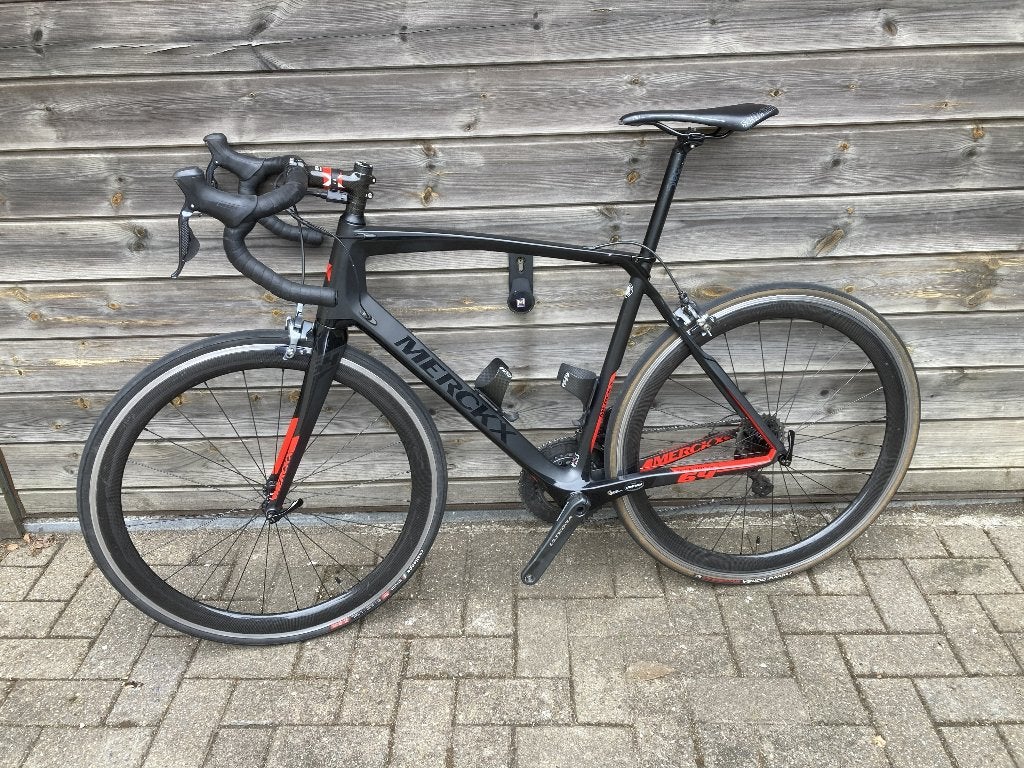 Race fiets, Fietsen en Brommers, Fietsen | Racefietsen, Carbon, 49 tot 53 cm, Zo goed als nieuw, 15 tot 20 versnellingen