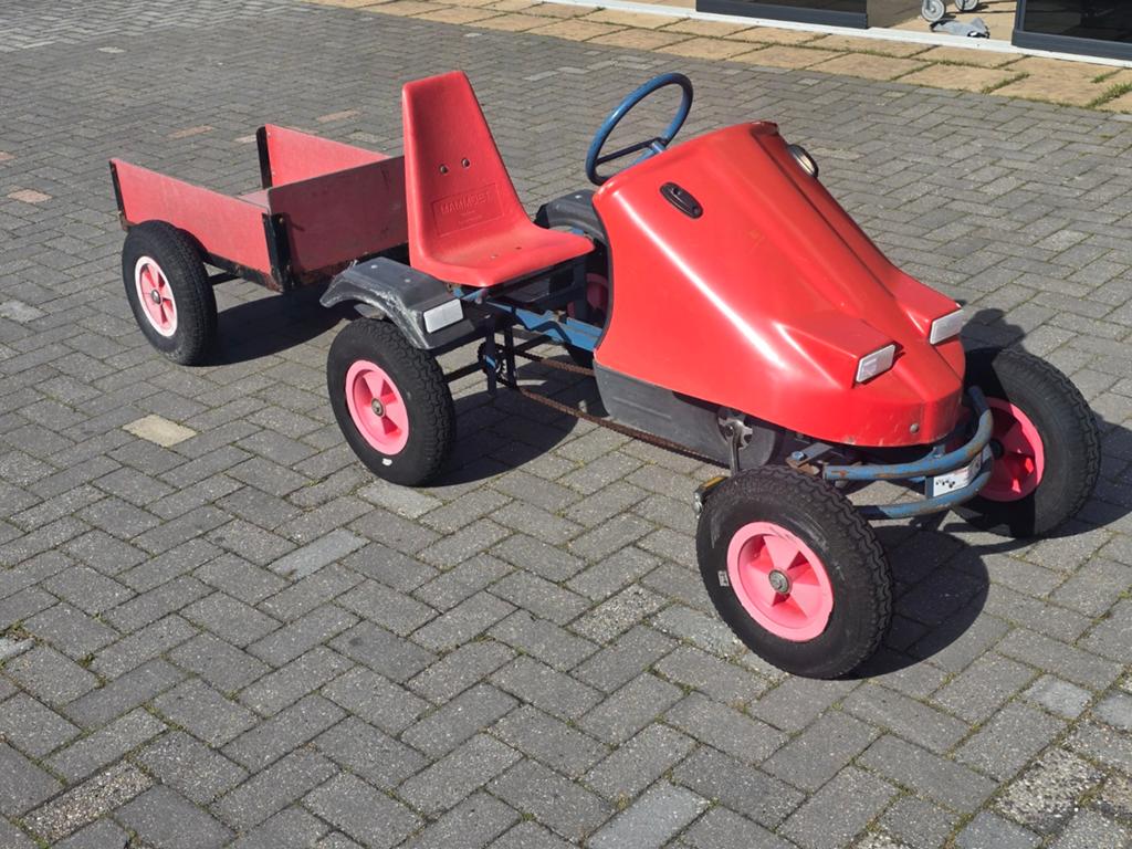 Mammoet skelter met aanhanger € 150 euro, Enfants & Bébés, Jouets | Extérieur | Go-cart & Cuistax, Mammoet, Enlèvement