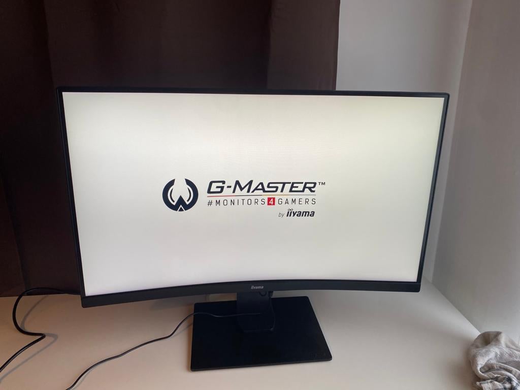 Iiyama g-master GB3266qsu-b1 red eagel, Computers en Software, Monitoren, HDMI, 101 t/m 150 Hz, Zo goed als nieuw, 31,5