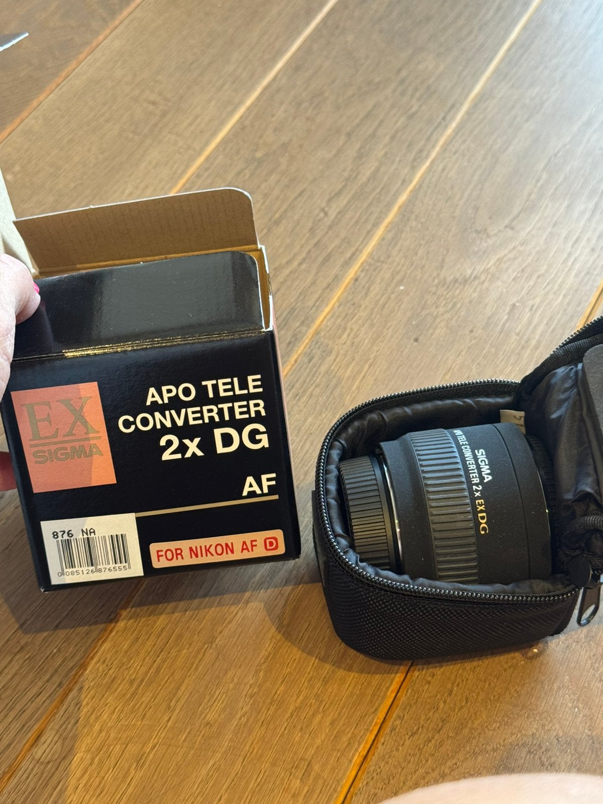 Sigma 2x EX DG APO Tele-Converter AF for Nikon AF Cameras, Ophalen of Verzenden, Nikon