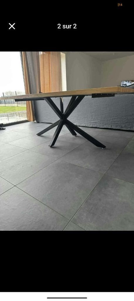 Table en bois, 150 à 200 cm, Cinq personnes ou plus, 100 à 150 cm, Enlèvement