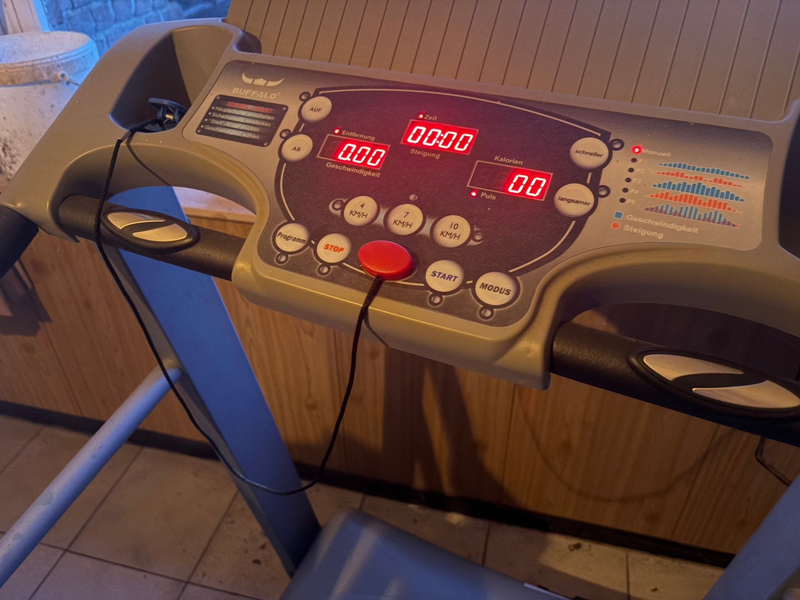 Loopband Buffalo, Sport en Fitness, Ophalen, Gebruikt