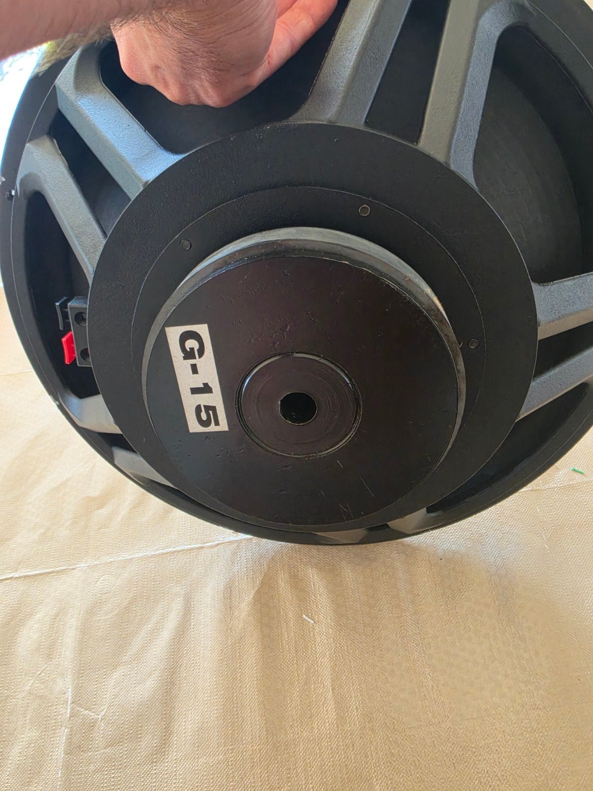 G-15 kcf subwoofer driver 15", Ophalen of Verzenden, Subwoofer