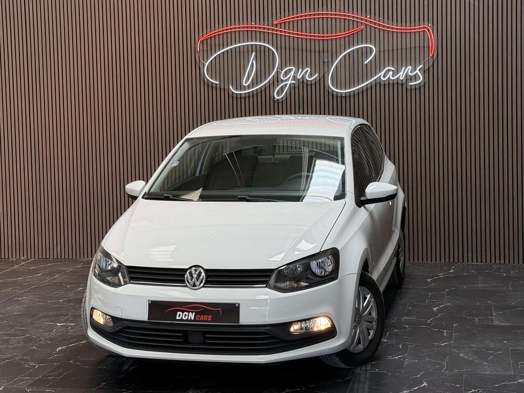 Volkswagen Polo Polo 1.0i Trendline (bj 2014), Auto's, Stof, Gebruikt, Wit, Bedrijf