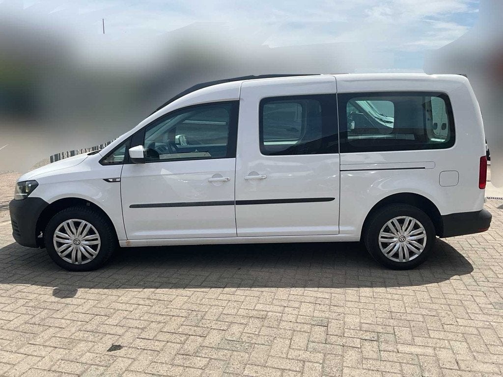 2020 Volkswagen Caddy lichte vracht - 5 pers - airco, Gebruikt, Overige brandstoffen, Bedrijf, Handgeschakeld