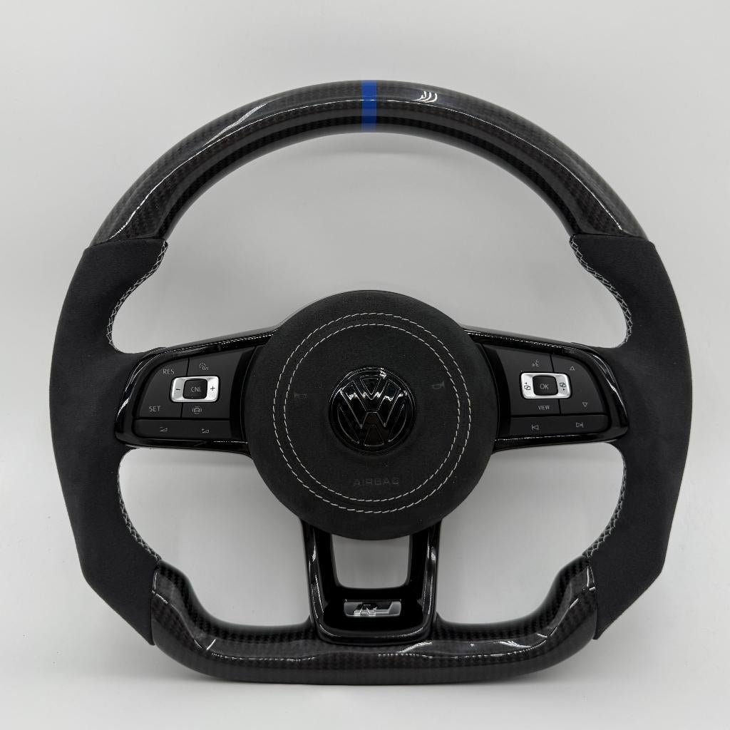 Volkswagen alcantara carbon stuur Golf R GTI Polo upgrade, Autos : Pièces & Accessoires, Commande, Volkswagen, Neuf, Enlèvement ou Envoi