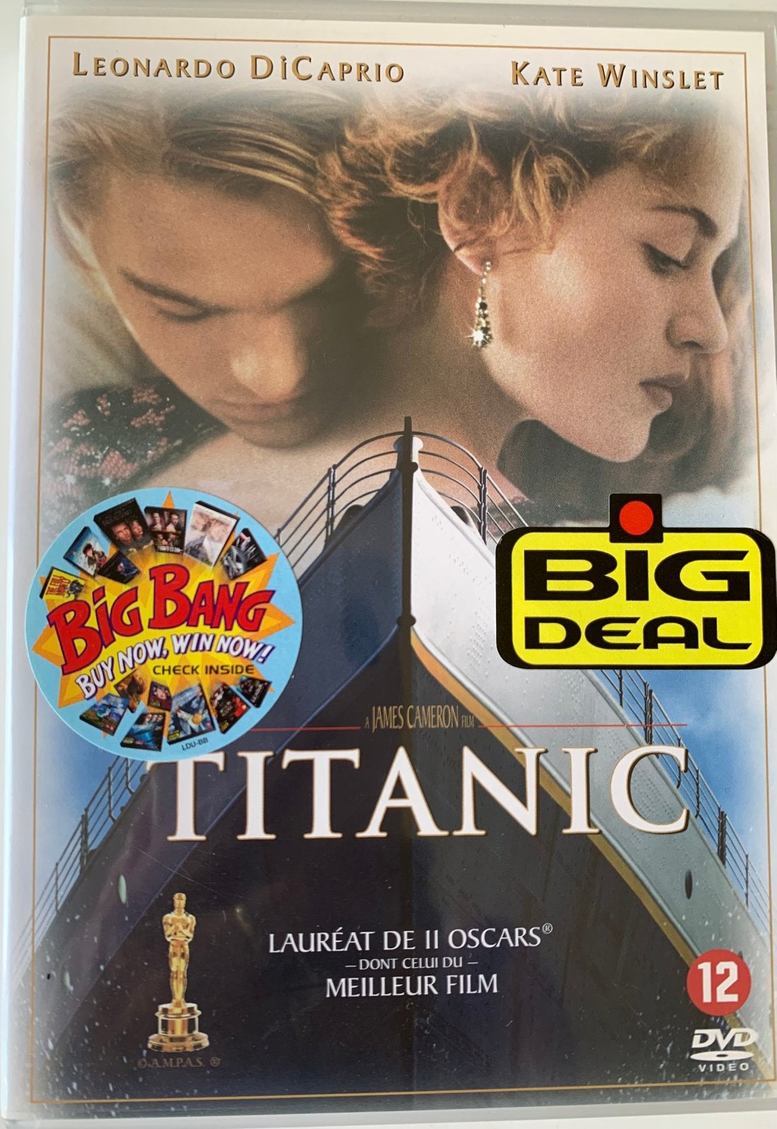 Lot 2 DVD CULT-films: Titanic + Out of Africa, Ophalen, Zo goed als nieuw, Nederlands, Nederlands