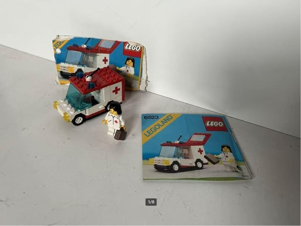 Lego Legoland - Rode kruis - 6523, Enlèvement ou Envoi, Accessoires inclus, Lego, Ensemble complet
