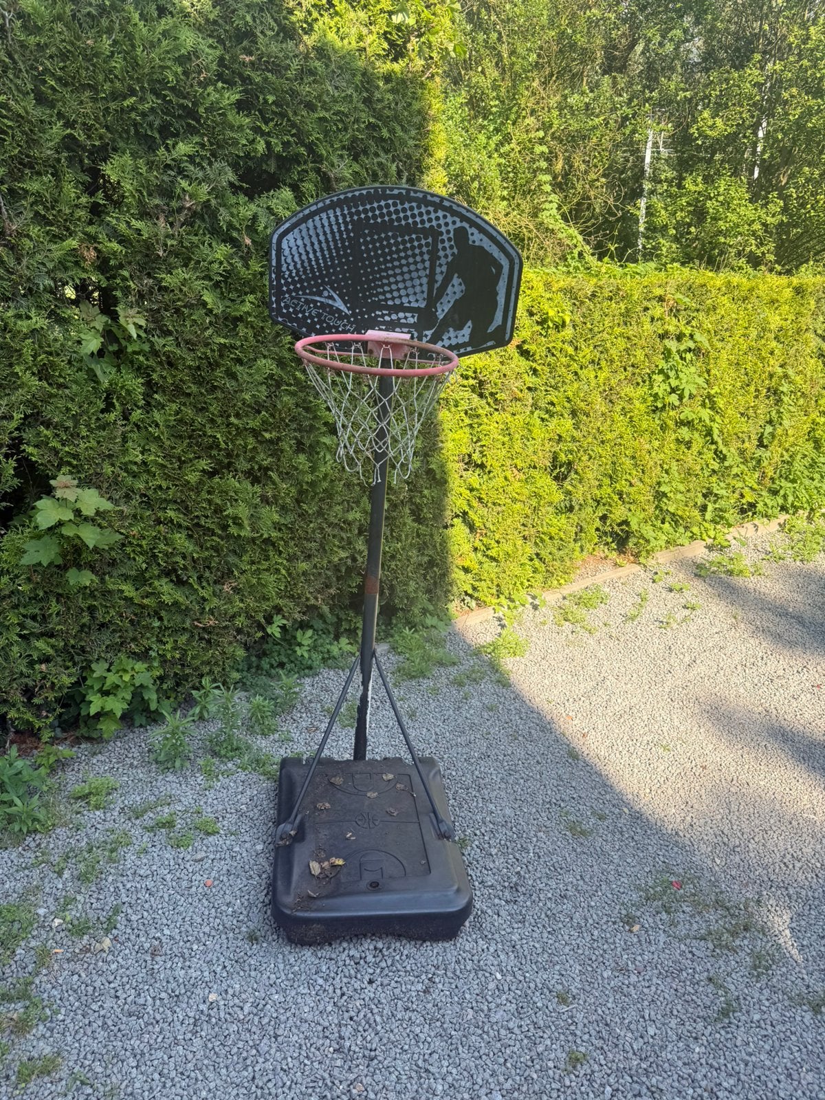 Basketbal Paal, Sport en Fitness, Basketbal, Gebruikt, Ring, Bord of Paal, Ophalen