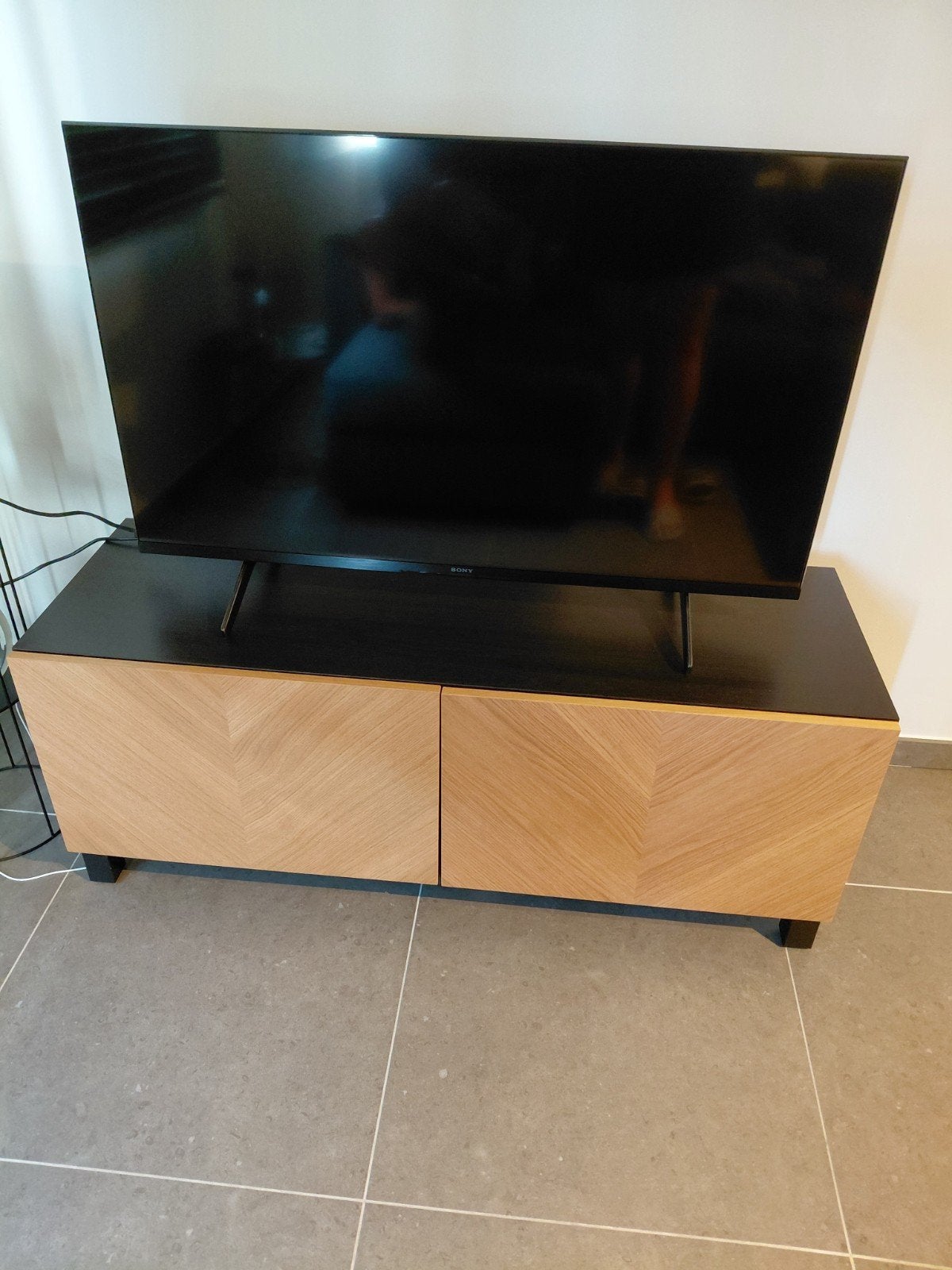 Ikea Bestå Tv meubel + dressoir, Ophalen, Gebruikt