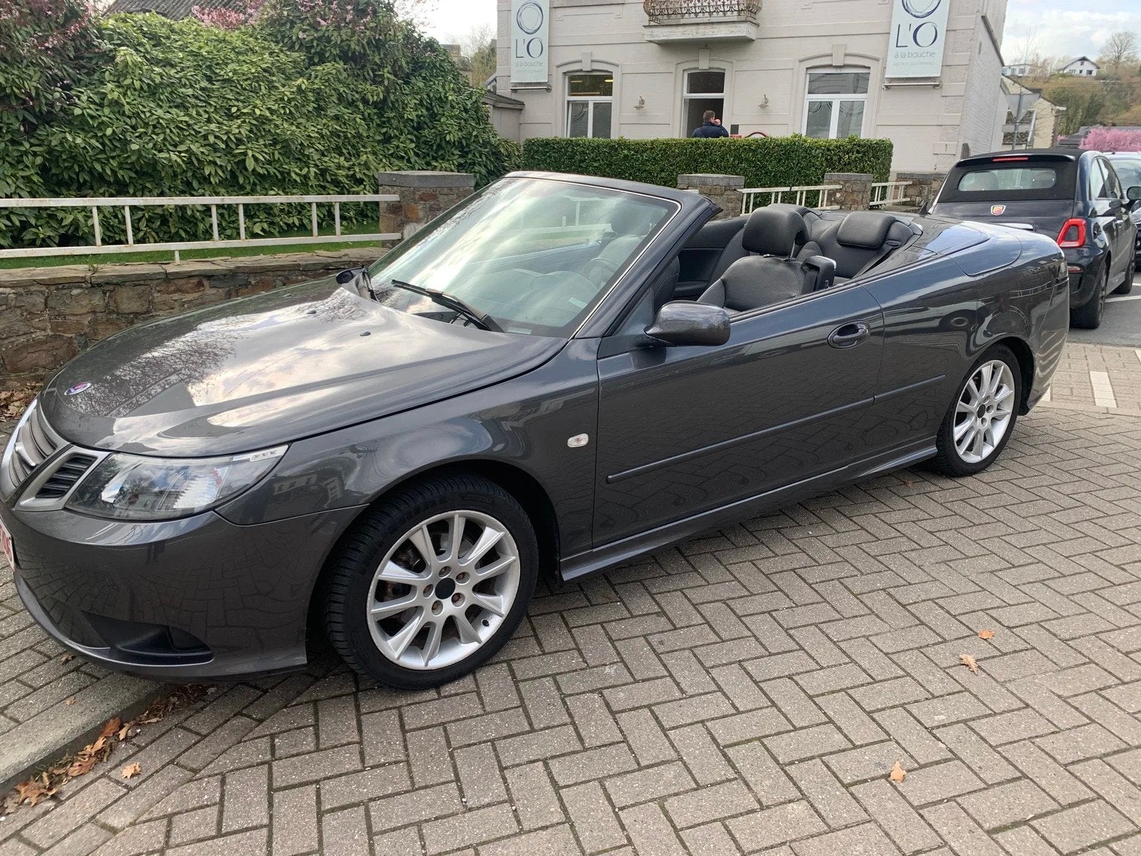 Saab 9-3 Cabriolet, Autos, Saab, Cuir, Argent ou Gris, Achat, 110 kW