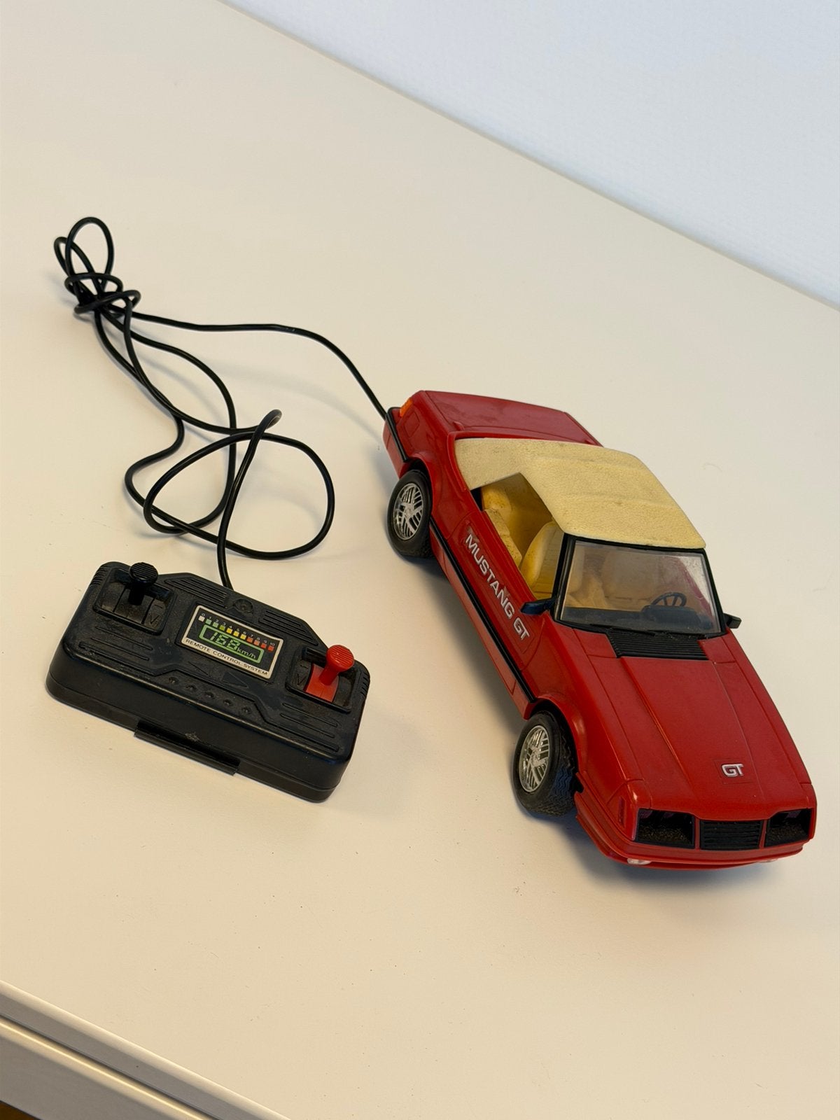 Volant de voiture filaire Vintage Star Toys Mustang GT 1985, Enlèvement ou Envoi, Utilisé, Voiture