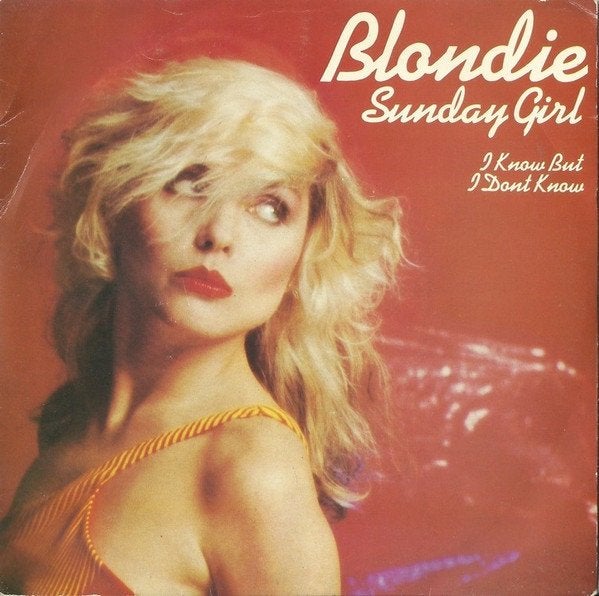 7" Blondie – Sunday Girl, Gebruikt, 7 inch, Ophalen of Verzenden, Rock en Metal
