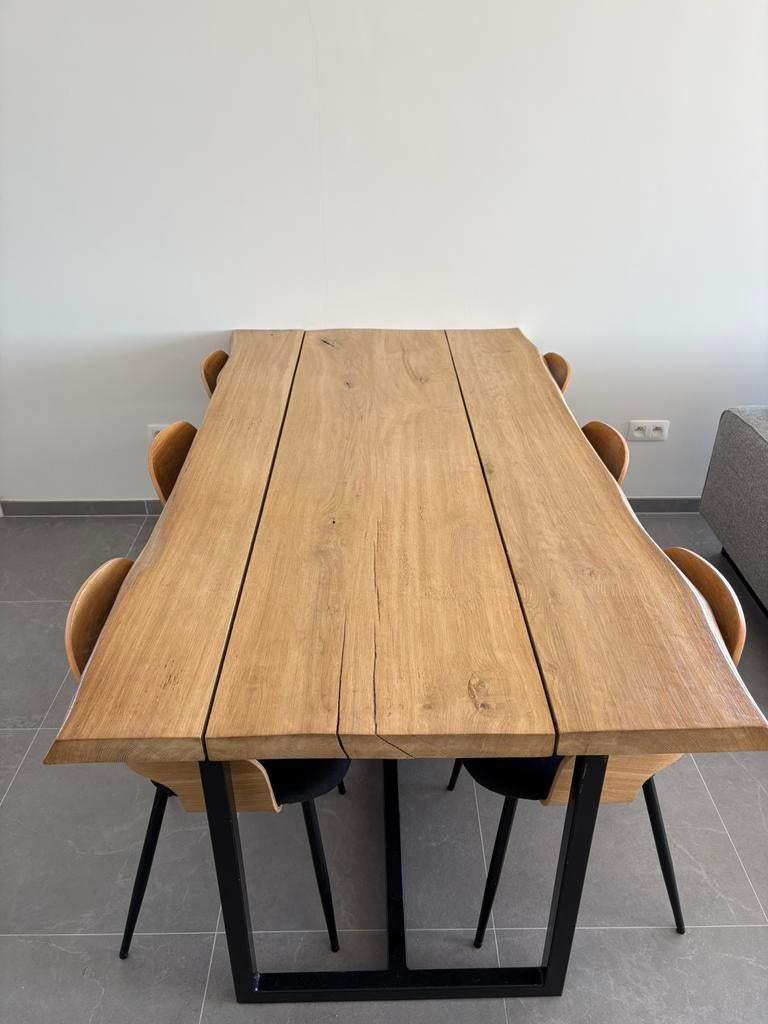 Eiken eettafel, Ophalen, Zo goed als nieuw