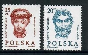 Polen yvertnrs: 2974/75 postfris, Enlèvement ou Envoi, Pologne, Non oblitéré