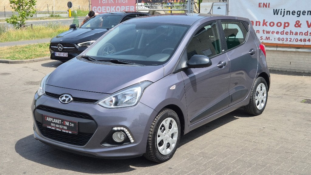 Hyundai i10 1.0 Benzien 2016 87.000km 2016 - BLACK LINE -FUL, Autos, Hyundai, Achat, 998 cm³, Entreprise, Electronic Stability Program (ESP)