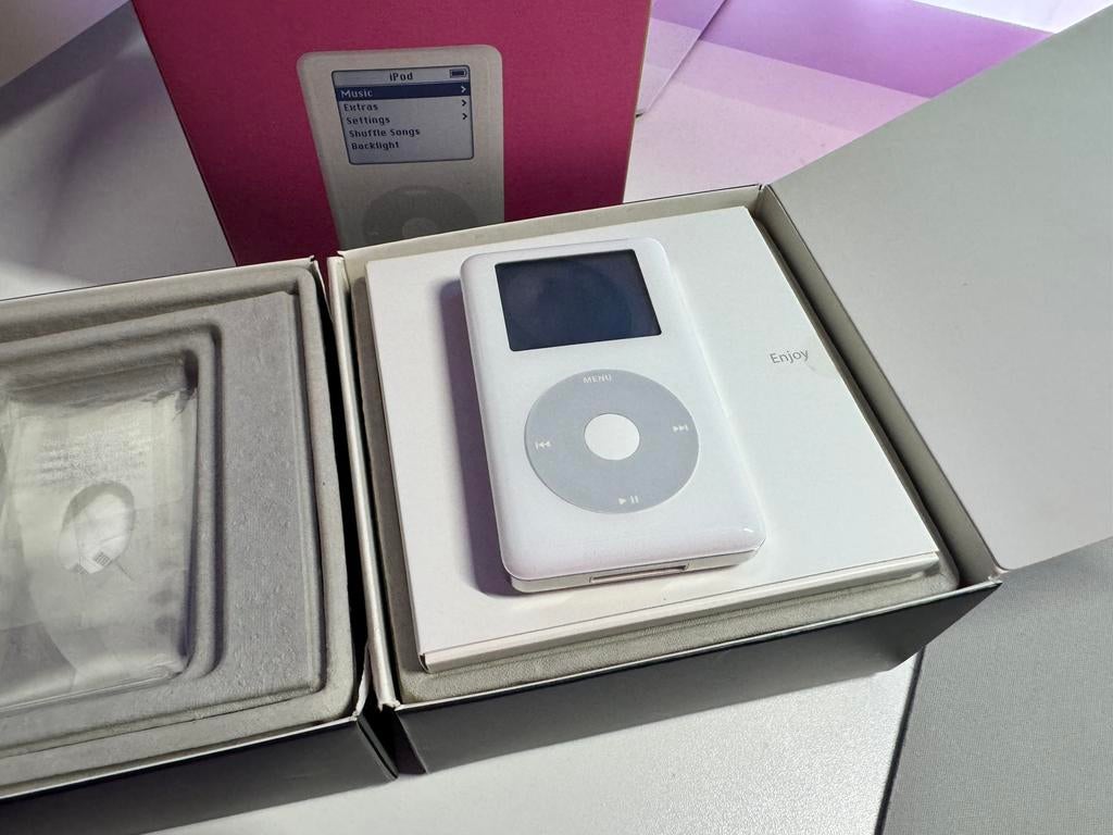 Apple iPod Classic 4de generatie (Compleet in doos), Audio, Tv en Foto, Mp3-spelers | Apple iPod, Classic, Ophalen of Verzenden