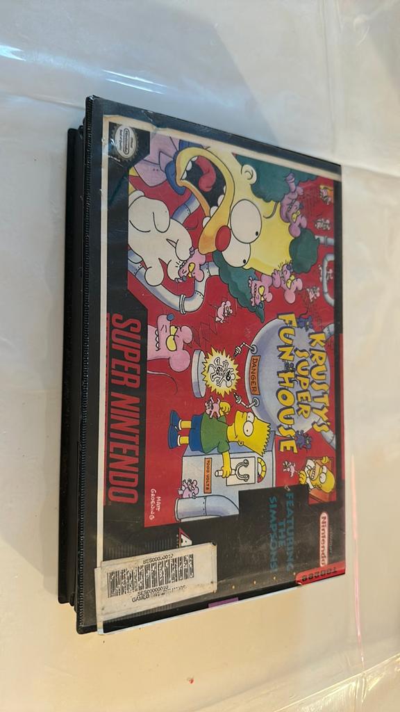 Super nintendo krusty super fun house the simpsons, Ophalen, Zo goed als nieuw
