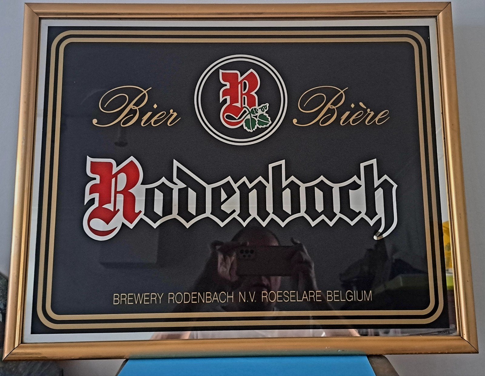 Rodenbach spiegel, Ophalen