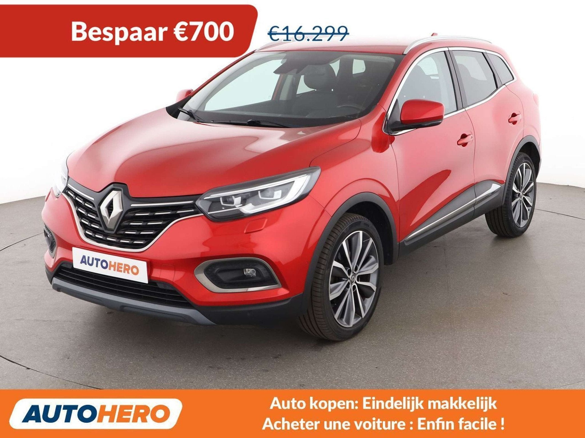 Renault Kadjar 1.5 BLUE dCi Intens (automatique), Autos, Renault, Rouge, Kadjar, Achat, Noir