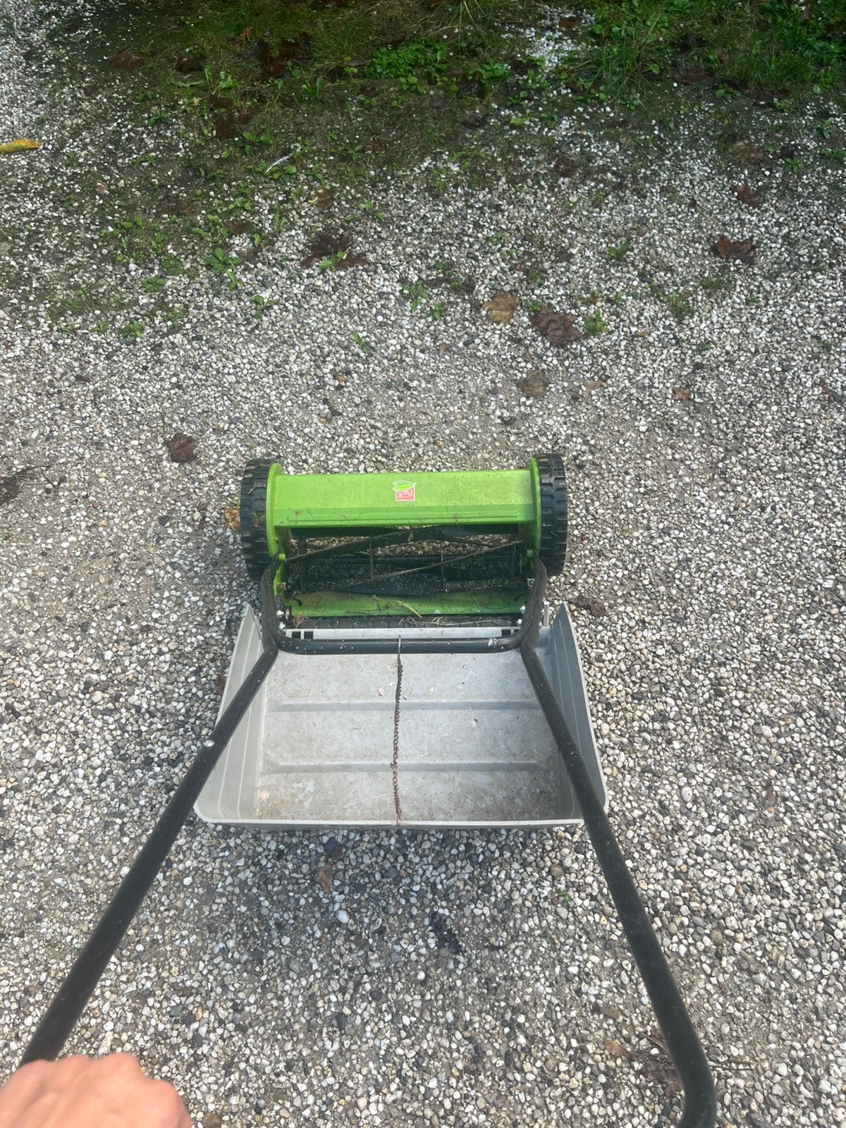 Tondeuse à main, Tondeuses à gazon manuelles, Comme neuf, 40 à 49 cm, Bac de ramassage