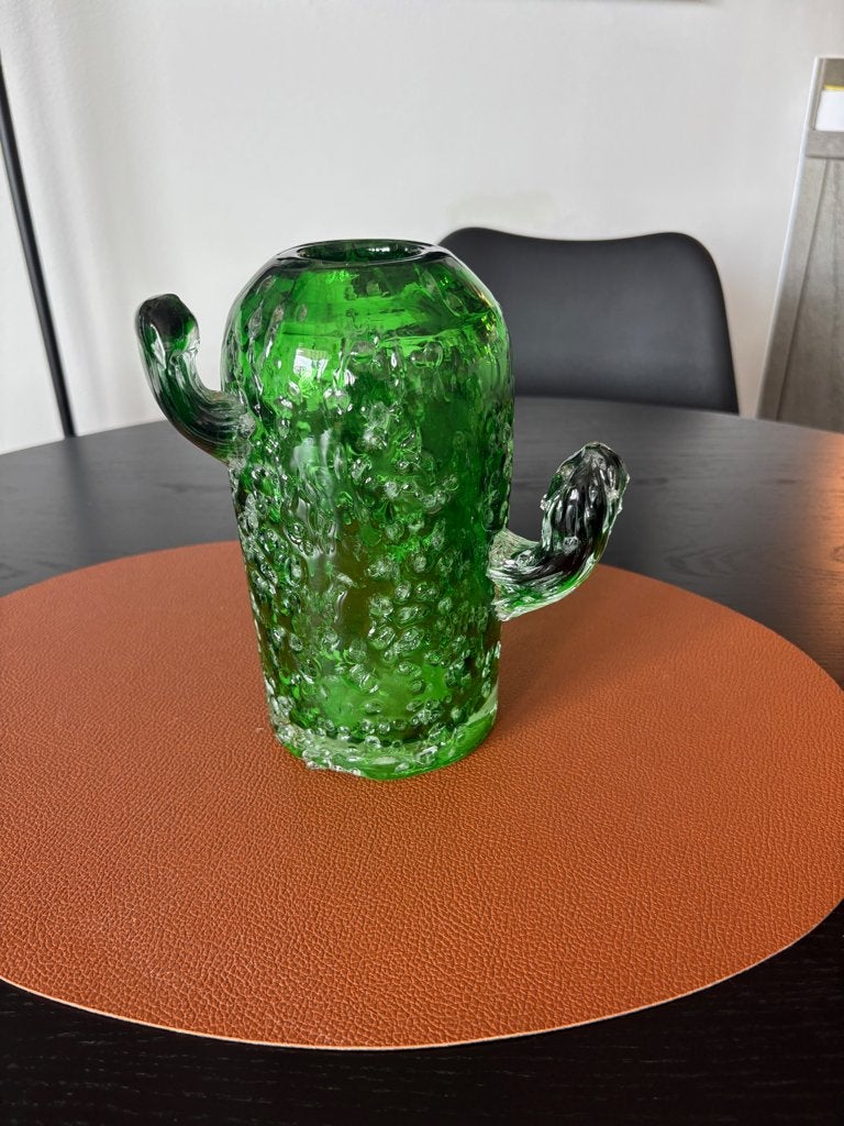 Glazen cactus, Verre, Vert, Enlèvement, Moderne