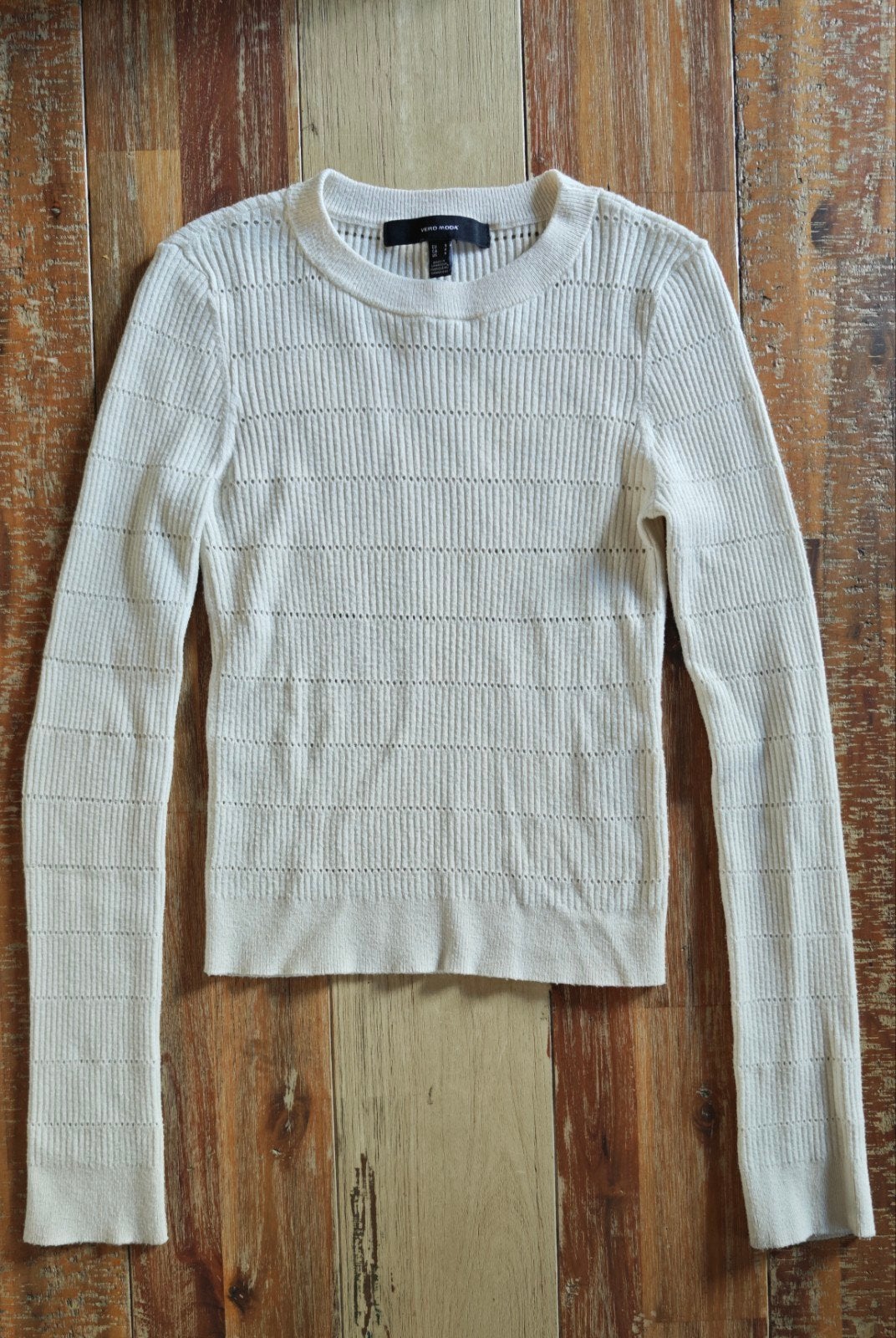 Pull crème Vero Moda S, Vero Moda, Enlèvement ou Envoi, Porté, Taille 36 (S)