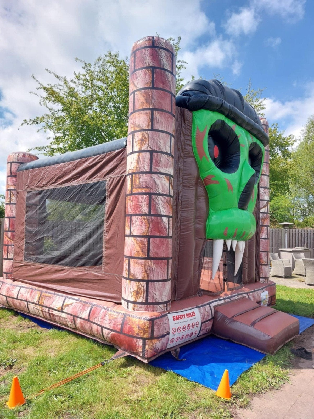 Piratenburcht springkasteel te huur, Kinderen en Baby's, Verzenden