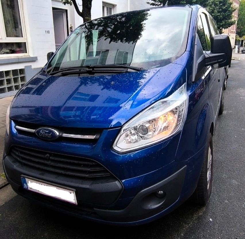 Ford Transit Custom Double Cabine 2015 – 2.2 TDCi 155ch, Cuir, Achat, Particulier, Transit