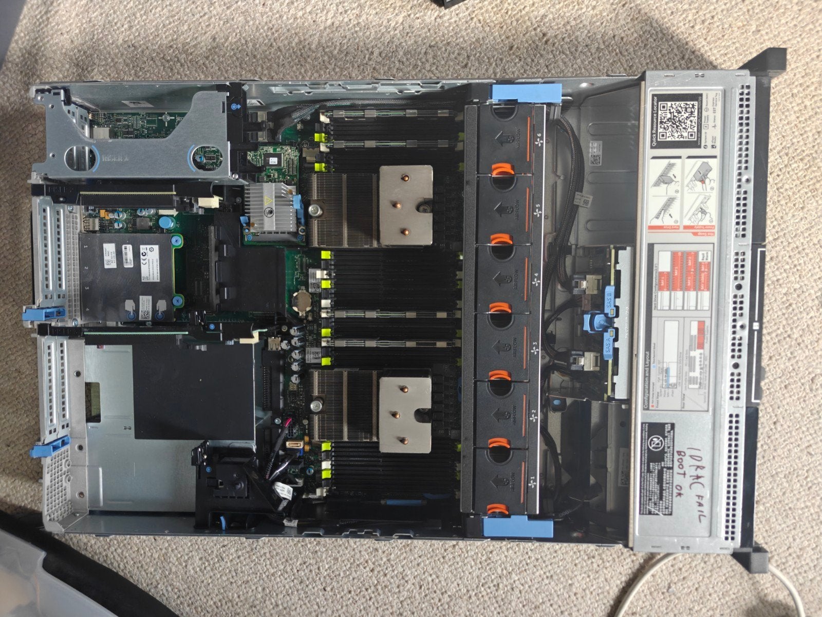 2 Dell PowerEdge R720 servers, Ophalen of Verzenden