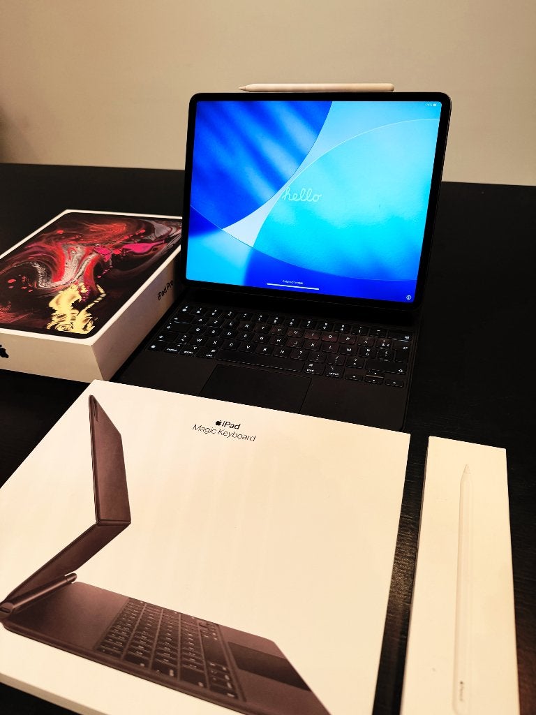 Apple iPad Pro 12,9 pouces + Apple Pencil2 + clavier magique, Informatique & Logiciels, Enlèvement, Utilisé, Apple iPad Pro, Wi-Fi