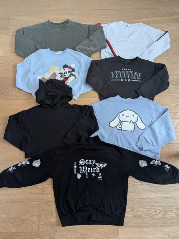 sweats courts / crop fille - taille 146 (11 ans), Enlèvement, Utilisé, Fille