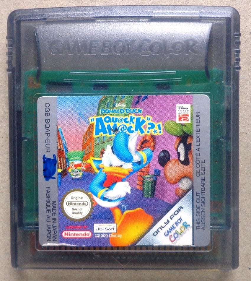 Donald Duck Quack Attack voor de Gameboy Color en Advance, Games en Spelcomputers, Games | Nintendo Game Boy, Ophalen of Verzenden