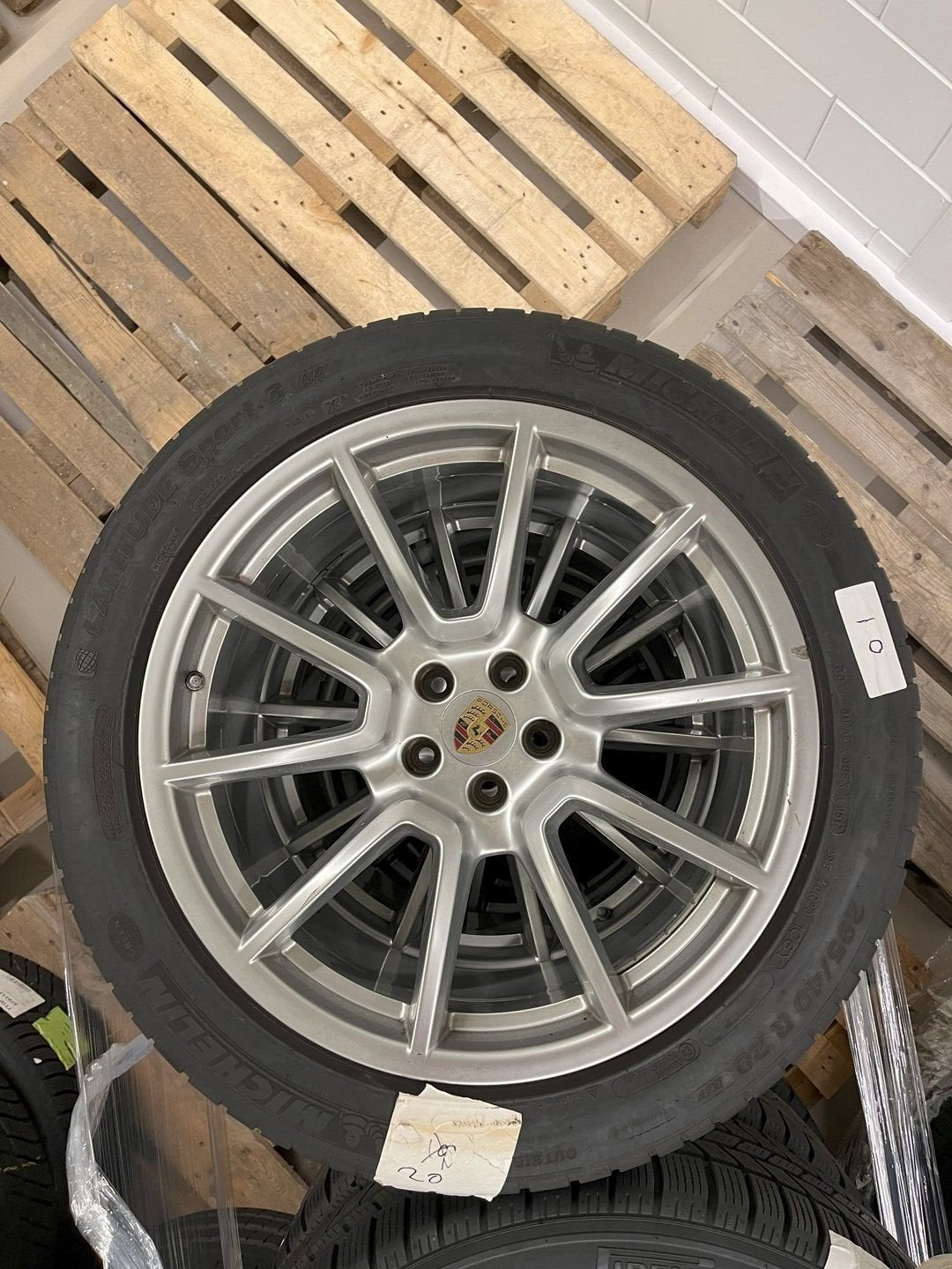 Porsche 911 992 2018 20inch velgen + Michelin Latitude Sport, -, -, Banden en Velgen, -