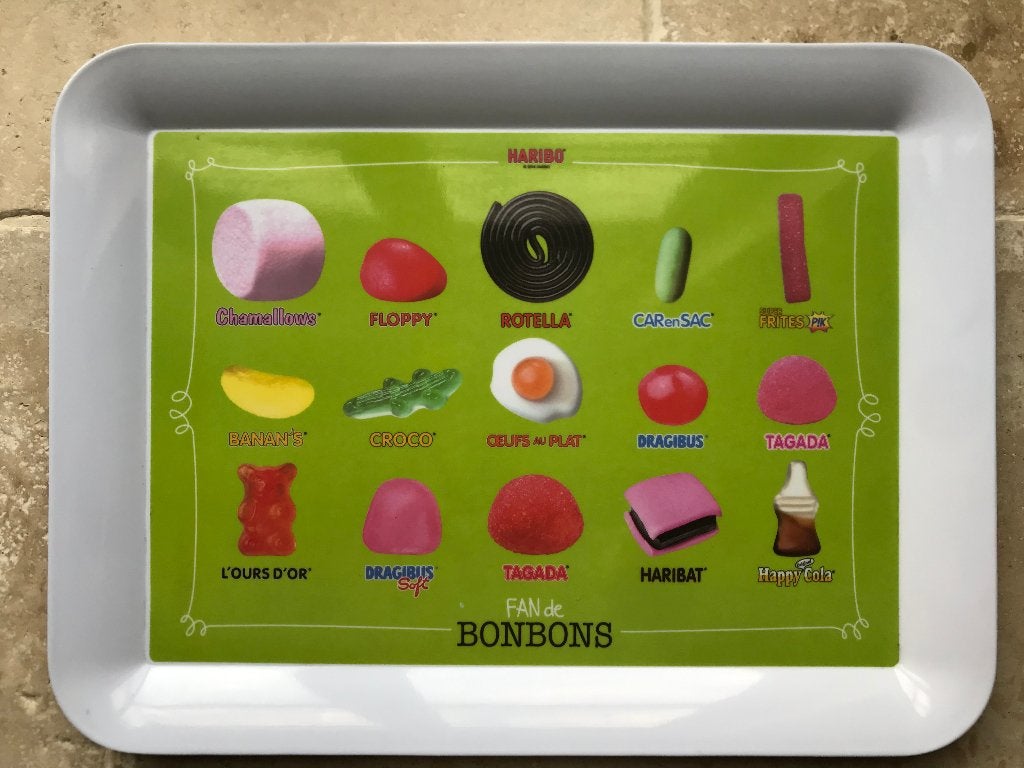 Plateau  Haribo, Enlèvement, Comme neuf, Plateau