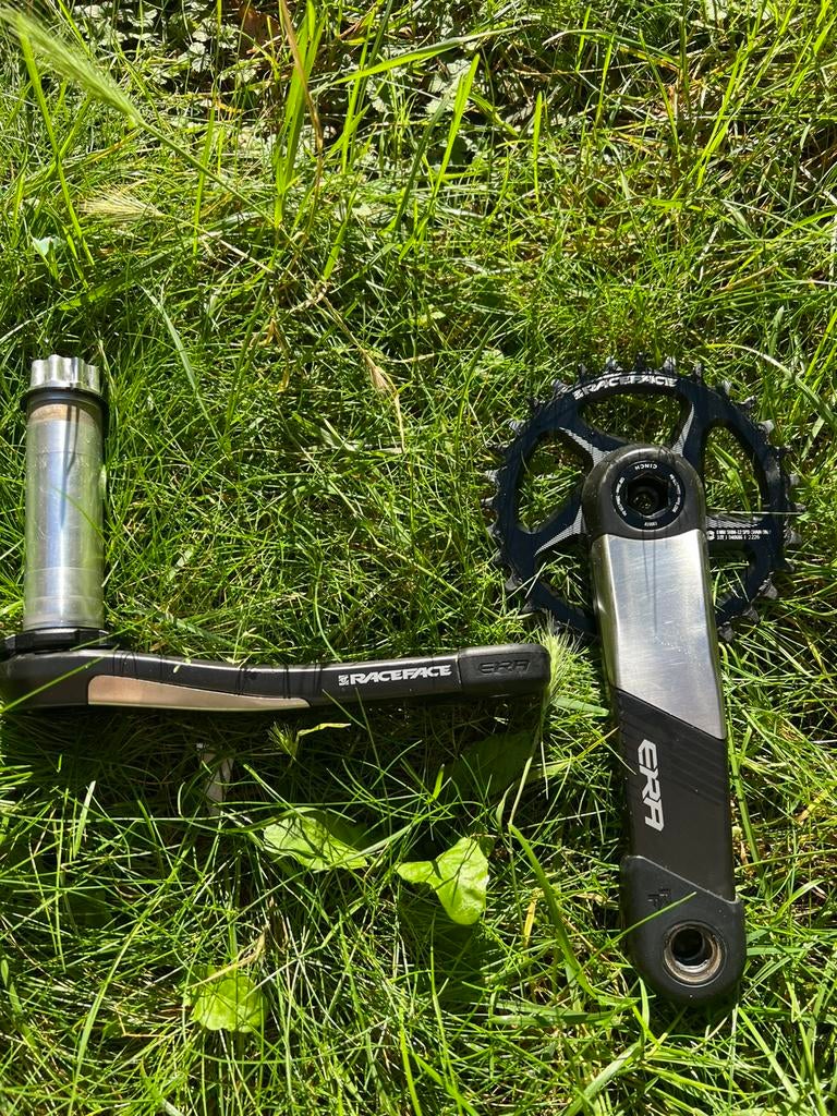 Race Face Era 170 mm carbon crankstel, Fietsen en Brommers, Crankstel of Pedalen, Gebruikt, Ophalen of Verzenden, Mountainbike