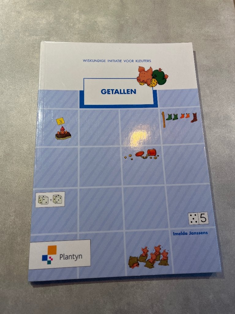 Wiskundige initiatie voor kleuters getallen, Boeken, Ophalen of Verzenden, Zo goed als nieuw, Hogeschool, Imelda Janssens