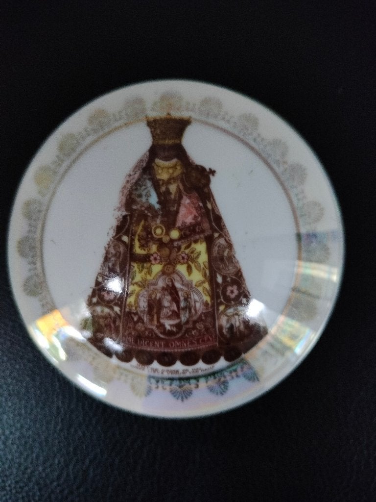 boîte à bijoux en porcelaine, Marie - Notre Dame de Halle, Enlèvement ou Envoi