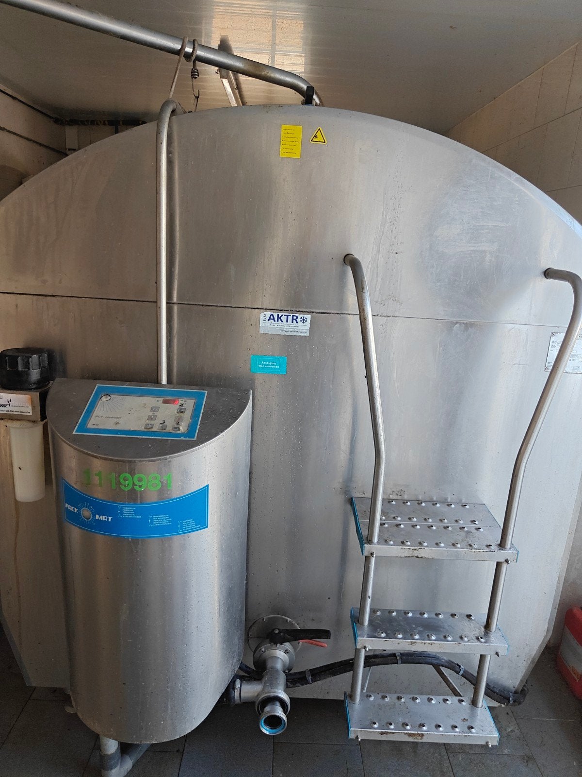 melkmachine melotte 2x7, 60 + melktank ijsbad 6000l, Ophalen, Veehouderij, Melktechniek
